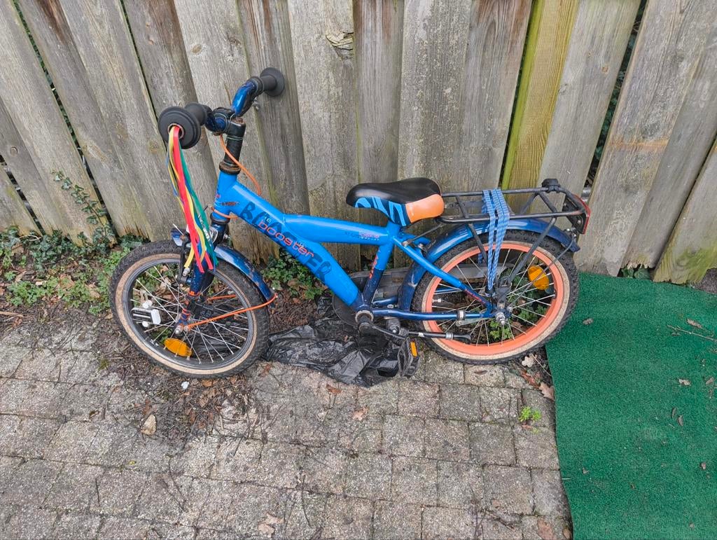 Loekie Booster kinderfiets 16 inch, Ophalen, Gebruikt, 16 tot 20 inch, Loekie