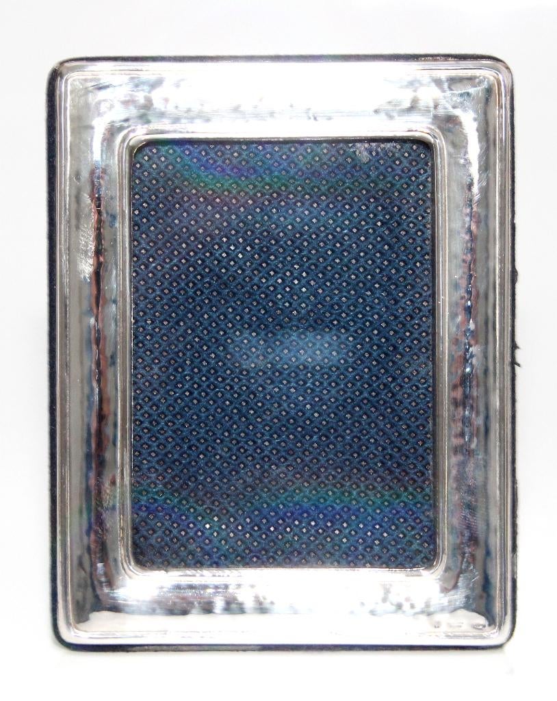 Schitterende Italiaanse Sterling Zilveren Fotolijst 9 x 7, Ophalen of Verzenden, Zilver