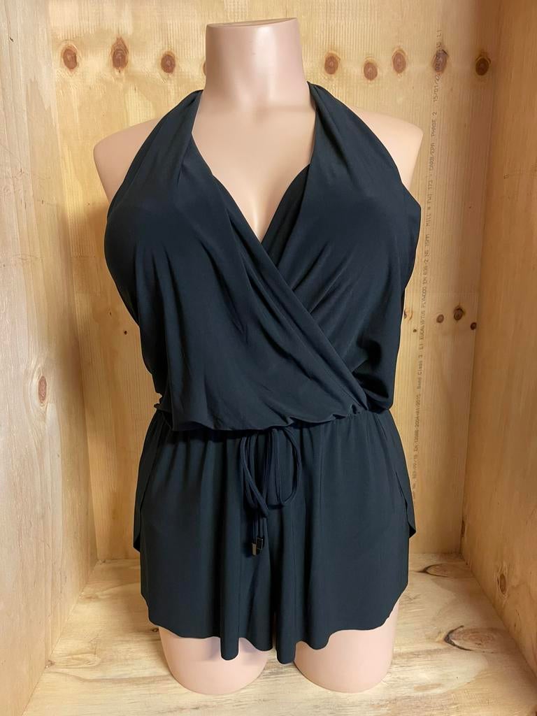 Magicsuit halter badpak met broekje 42 - 46 - 48 - 50 - 52, Verzenden, Nieuw, Zwart, Badpak