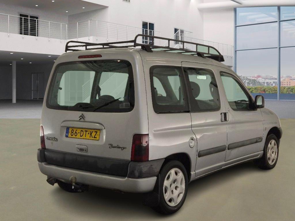 Citroen Berlingo 1.8i Multispace/ IMPERIAL, 4 cilinders, 49 €/maand, 1100 kg, Zilver of Grijs