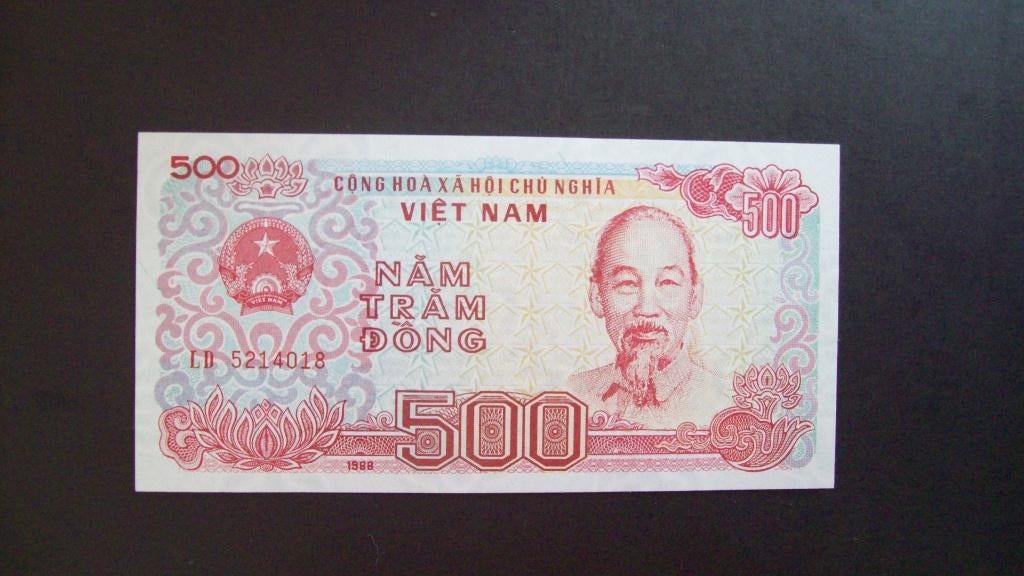 500 dong vietnam,, Postzegels en Munten, Bankbiljetten | Azië, Ophalen of Verzenden, Zuidoost-Azië, Los biljet