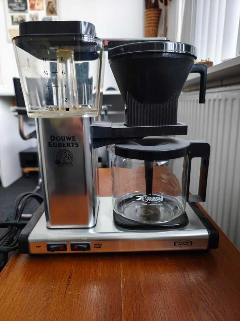 Douwe Egberts Moccamaster met extra koffiepot, Ophalen