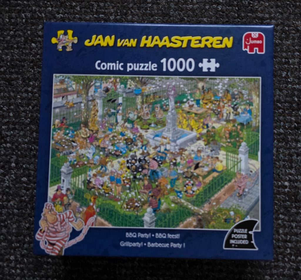 Jan van Haasteren puzzels, Hobby en Vrije tijd, Denksport en Puzzels, Zo goed als nieuw, 500 t/m 1500 stukjes, Ophalen of Verzenden