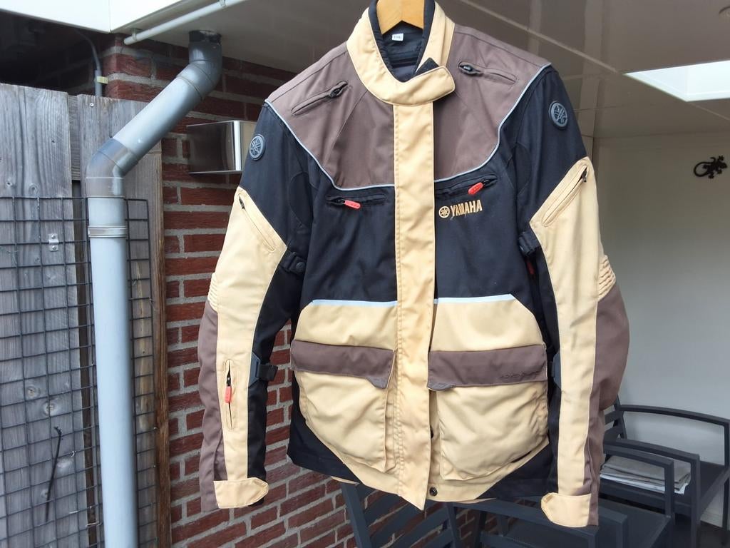 Yamaha motorjas / scooterjas, Motoren, Ophalen of Verzenden, Tweedehands, Jas | textiel