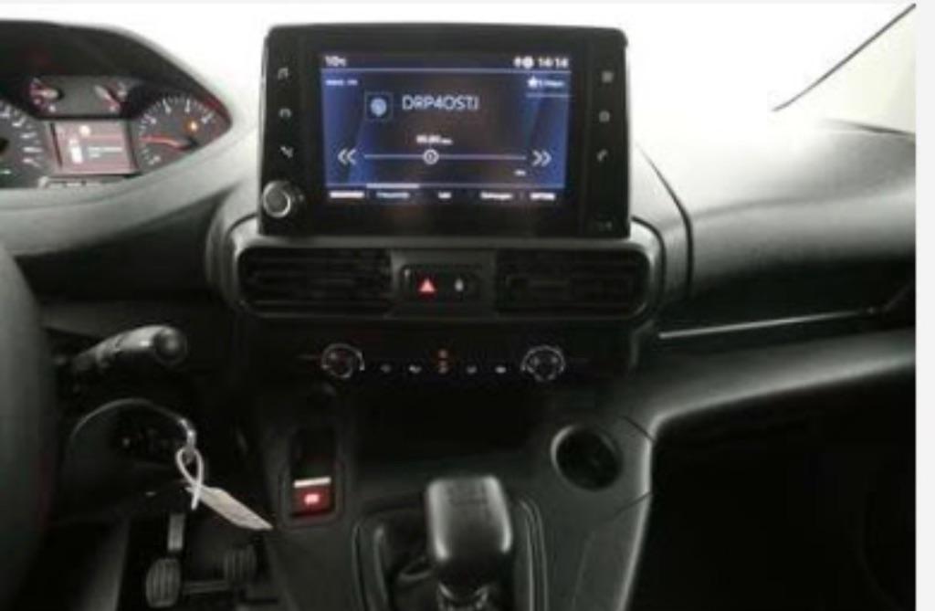 Peugeot Partner 1.2 Puretech 110pk S&S 950kg Long 3-zits, Auto's, Voorwielaandrijving, Zwart, 1199 cc, Adaptieve lichten