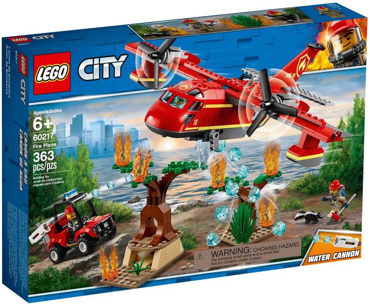 Lego City 60217 Fire Plane, Kinderen en Baby's, Speelgoed | Duplo en Lego, Nieuw, Lego, Complete set, Ophalen of Verzenden