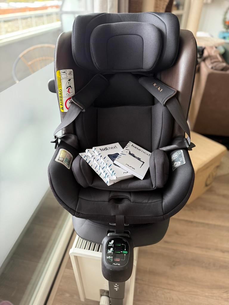 Nuna TODL next riveted + base, Zo goed als nieuw, Isofix, 0 t/m 13 kg, Ophalen