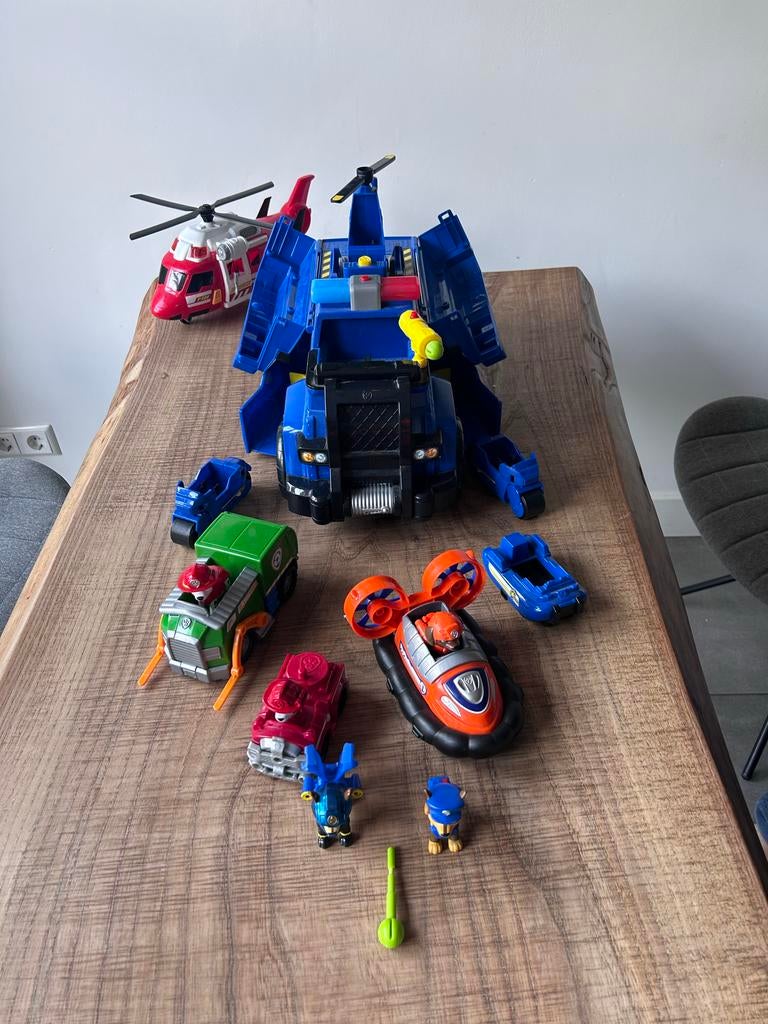 Paw Patrol Chase Politie Cruiser met Extra's, Ophalen, Gebruikt, Jongen of Meisje