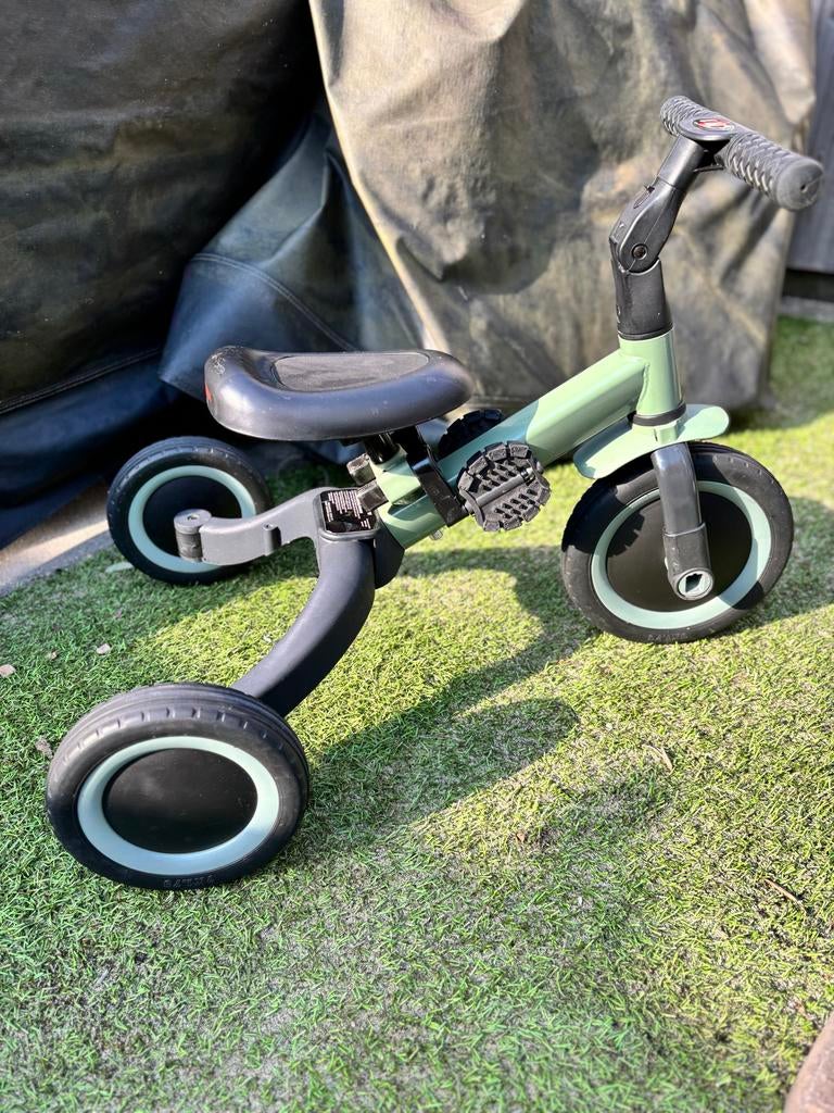 Topmark 4-in-1 loopfiets Kaya - groen, Ophalen, Zo goed als nieuw, Loopfiets