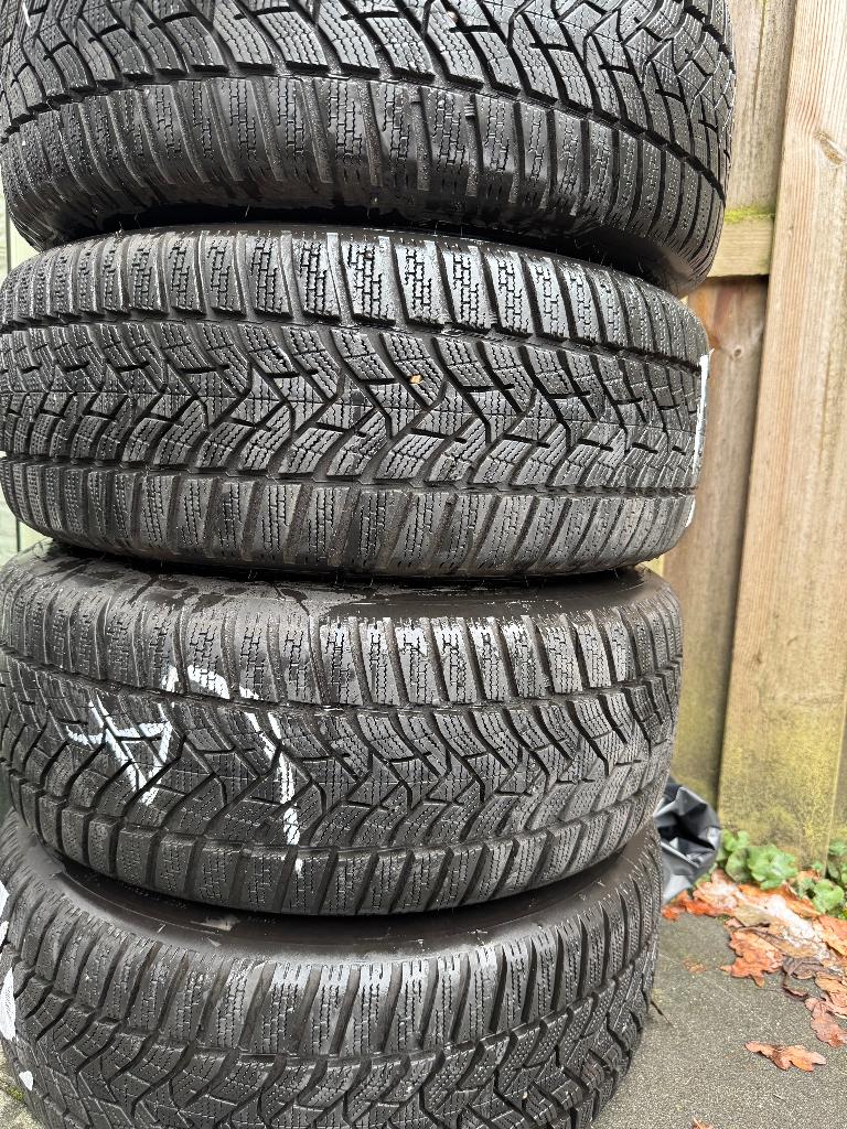 Winterbanden en velgen Mercedes SLK (R172), Auto-onderdelen, Ophalen, Gebruikt, Banden en Velgen, 17 inch