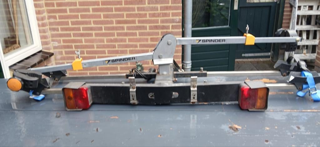 Spinder Trekhaak Fietsendrager voor 2 fietsen, Auto diversen, Fietsendragers, Ophalen