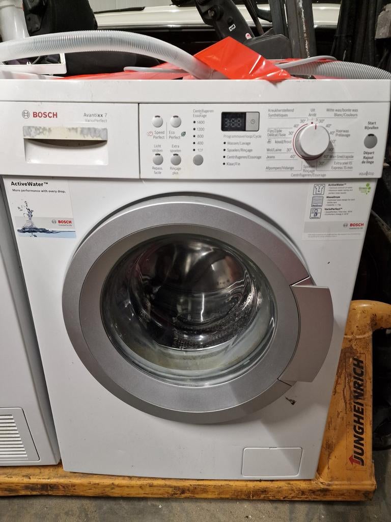 Bosch Avantixx 7 Wasmachine - WAQ28340EX, Witgoed en Apparatuur, Ophalen, Gebruikt, Voorlader, 85 tot 90 cm
