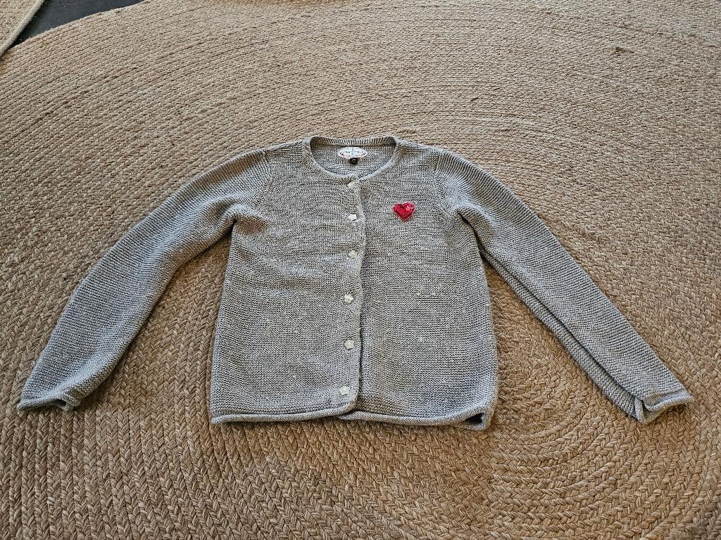 Zilver vestje van sergent major, maat 122-128, Meisje, Sergent major, Trui of Vest, Ophalen of Verzenden