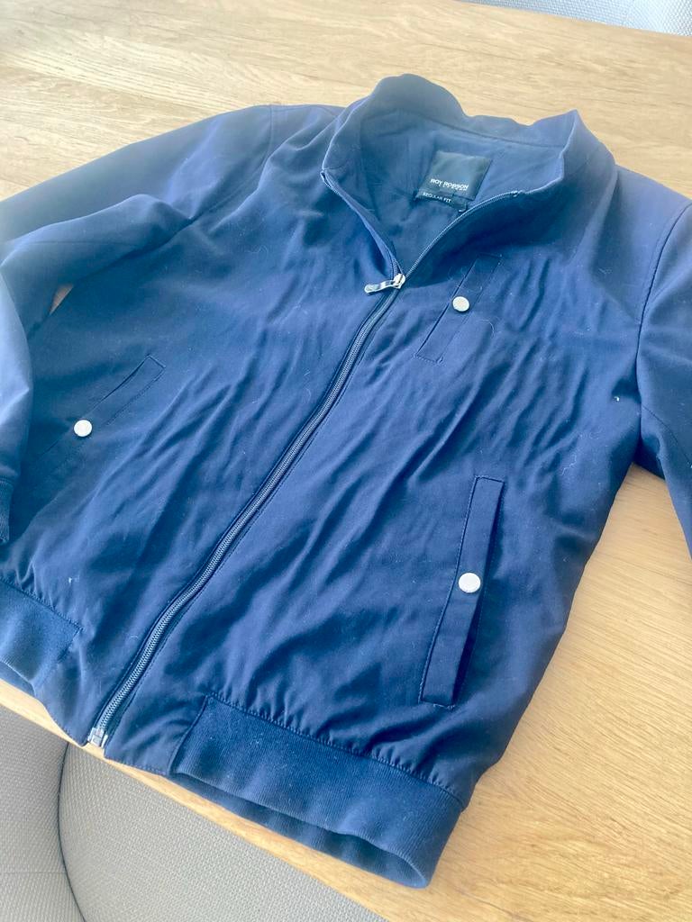 Blauwe Roy Robson jack maat 50 Regular Fit, Ophalen of Verzenden, Gedragen, Maat 48/50 (M), Blauw