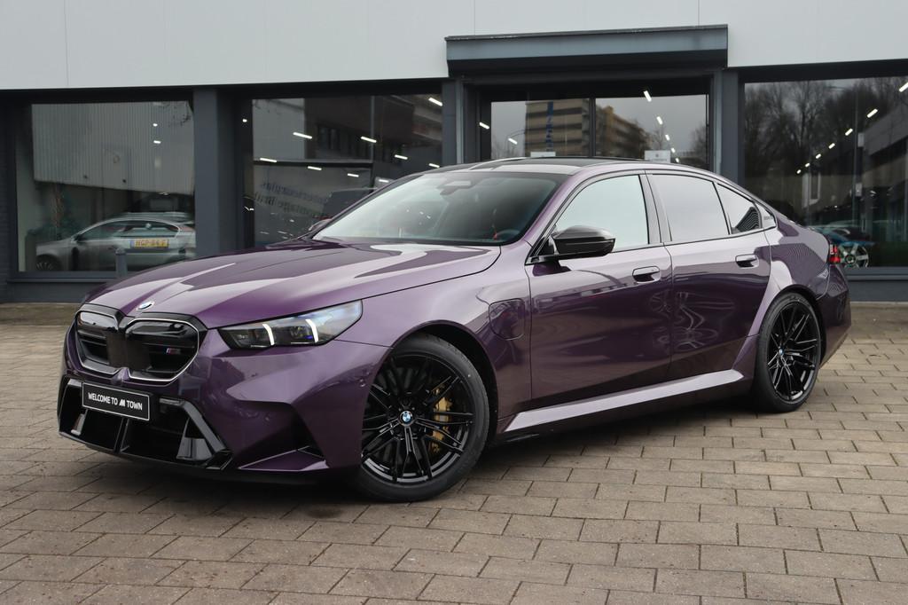 BMW 5 Serie M5 Automaat / Trekhaak / Bowers & Wilkins / M Mu, Overige kleuren, 4395 cc, Leder, Hybride Elektrisch/Benzine
