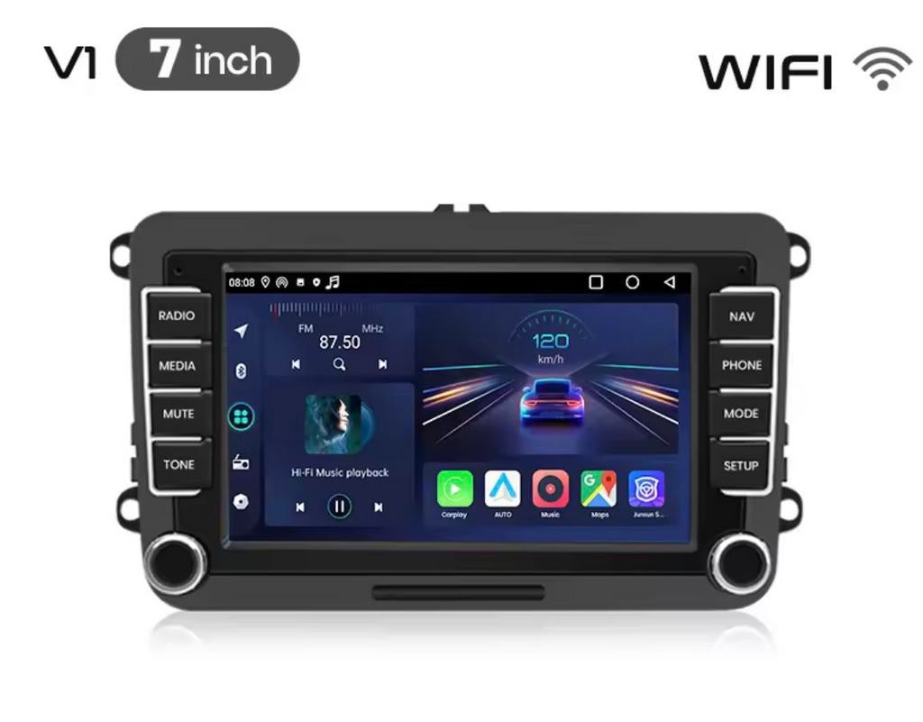 Volkswagen android carplay radio nieuw, Ophalen, Zo goed als nieuw