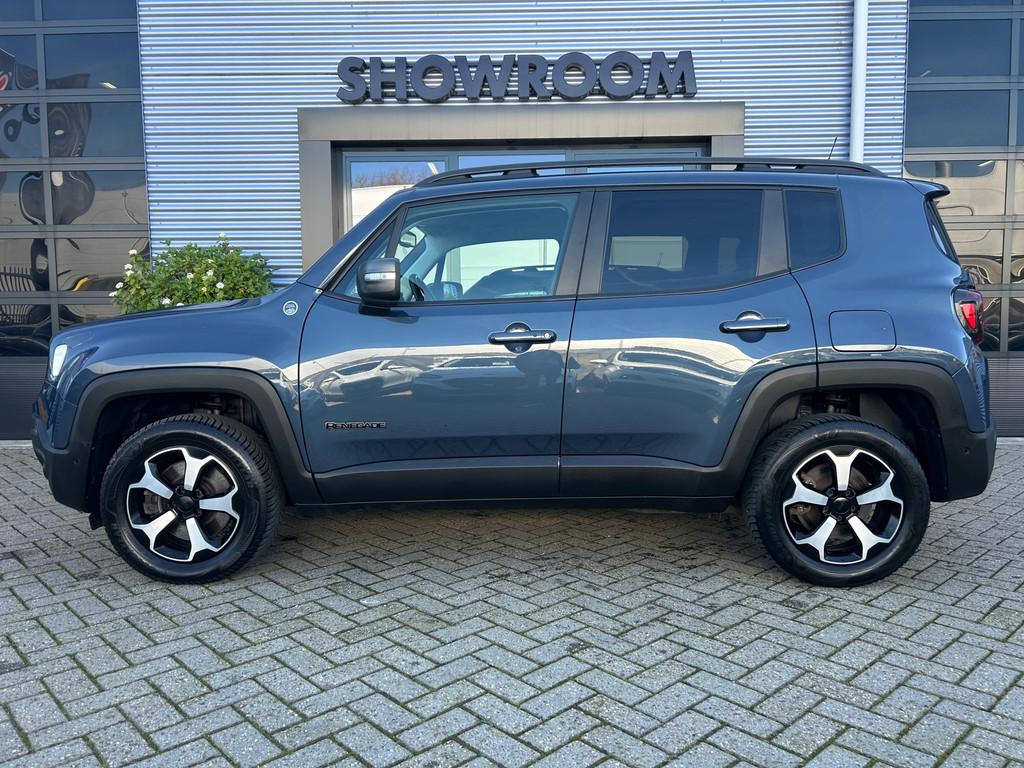 Jeep RENEGADE 4xe 240 Plug-in Hybrid Electric Trailhawk Auto, Automaat, 4 cilinders, Blauw, Bedrijf