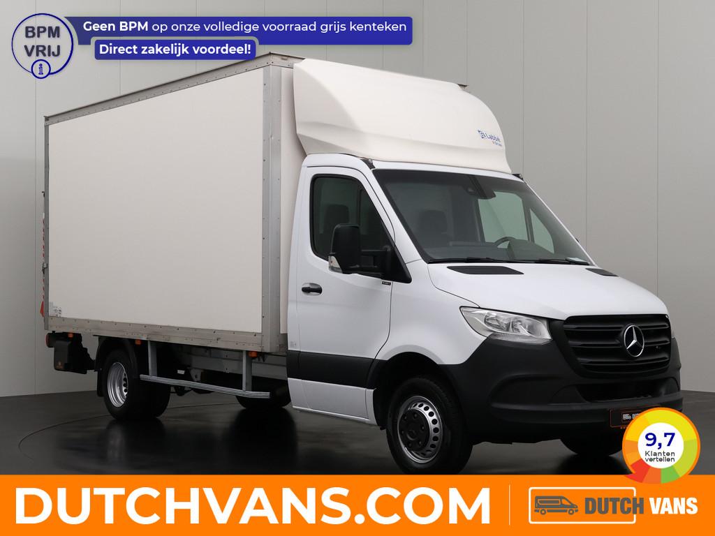 Mercedes-Benz Sprinter 515CDI 9G-Tronic Automaat Bakwagen+La, Automaat, Stof, Gebruikt, Zwart