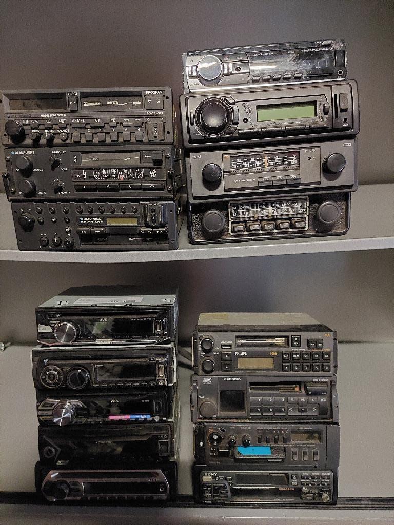 Klassieke autoradio’s voor oldtimers & youngtimers, Ophalen of Verzenden, Gebruikt