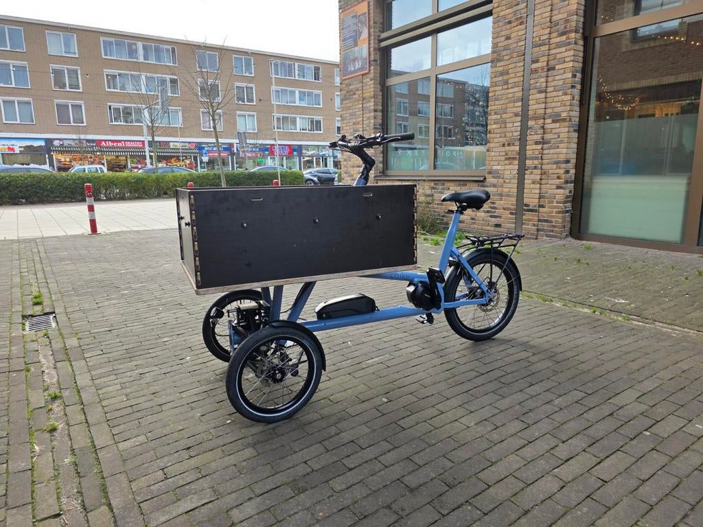Elektrische Chike e-cargobike bakfiets - Ideaal voor stad, 4 kinderen of meer, Info@chike.nl, Huif, Ophalen of Verzenden