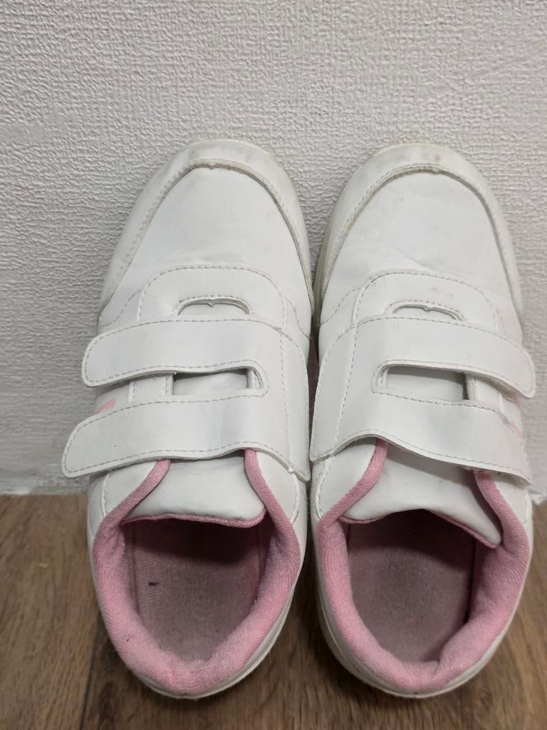 Witte meisjes gymschoenen - Maat 33, Kinderen en Baby's, Kinderkleding | Schoenen en Sokken, Ophalen of Verzenden, Gebruikt, Meisje
