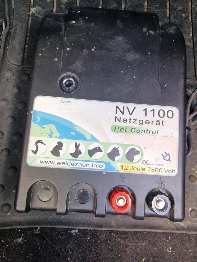 VOSS.farming schrikdraadapparaat 1,2 Joule 7800 Volt