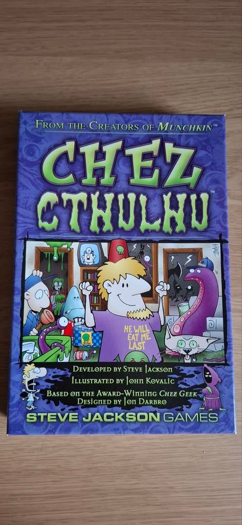 Kaartspel Chez Cthulhu (koop of ruil), Ophalen of Verzenden