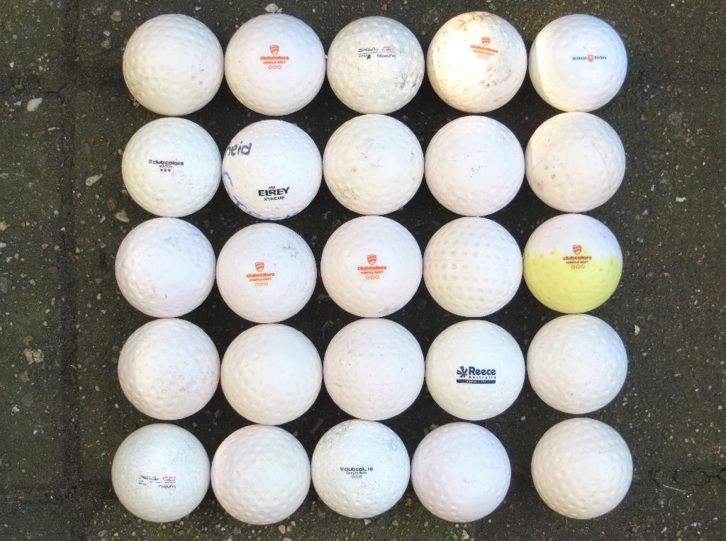 Hockeyballen 25 x hockey bal waterveld dimple Elrey Reece TK, Ophalen of Verzenden, Gebruikt, Bal