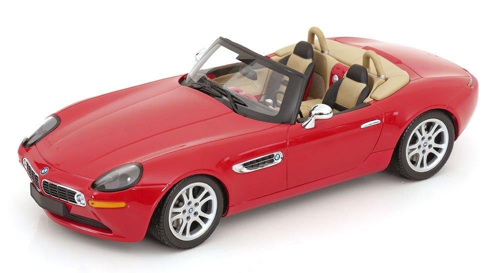 BMW Z8 Roadster 2000 Rood 1-18 Minichamps Limited 336 Pieces, Minichamps, Tschuiten@hotmail.com, Duitsland, Auto