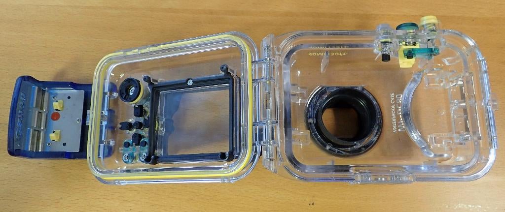 CANON onderwaterhuis WP-DC80, Ophalen of Verzenden, Gebruikt, 10 t/m 40 meter, Onderwaterhuis