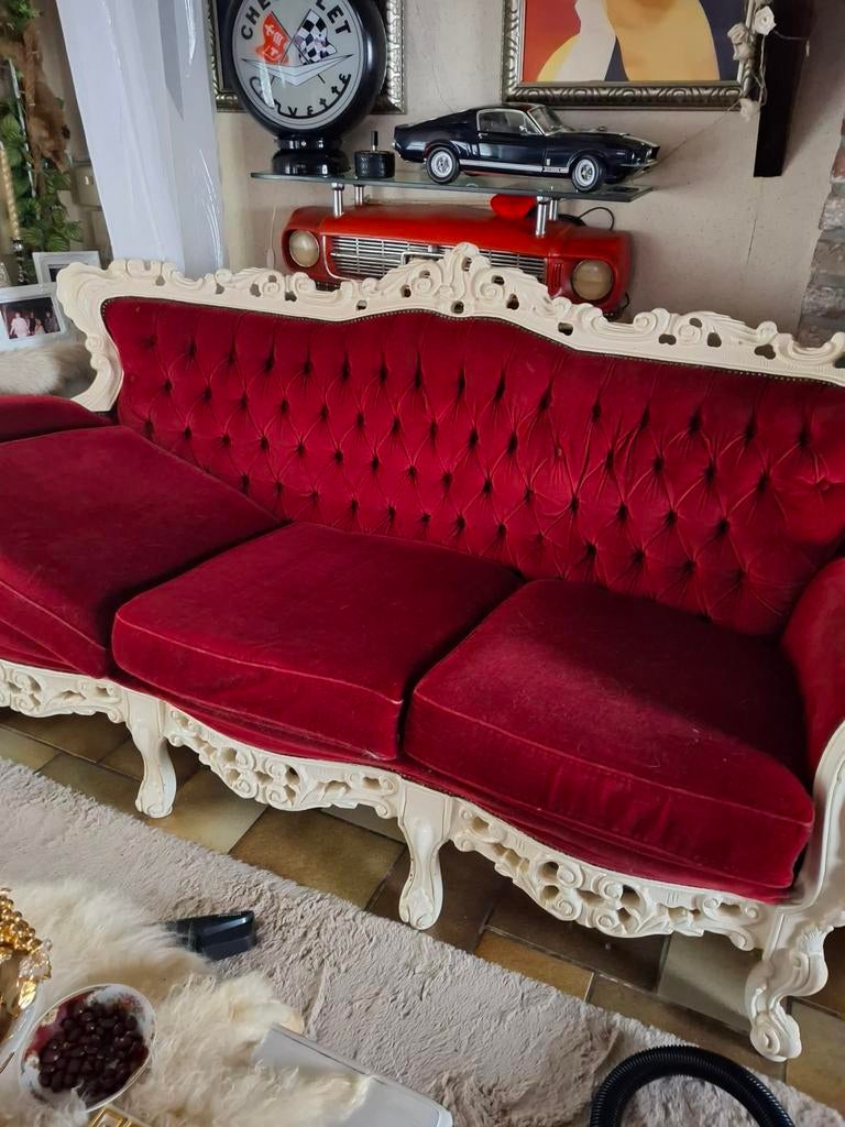 Vanalles barok, Ophalen of Verzenden, Gebruikt, 4 tot 6 stoelen