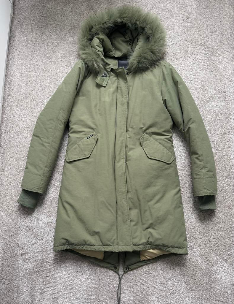 Mooie groene Airforce jas maat M 36/38 Nieuwstaat, Ophalen of Verzenden, Zo goed als nieuw, Maat 38/40 (M), Groen