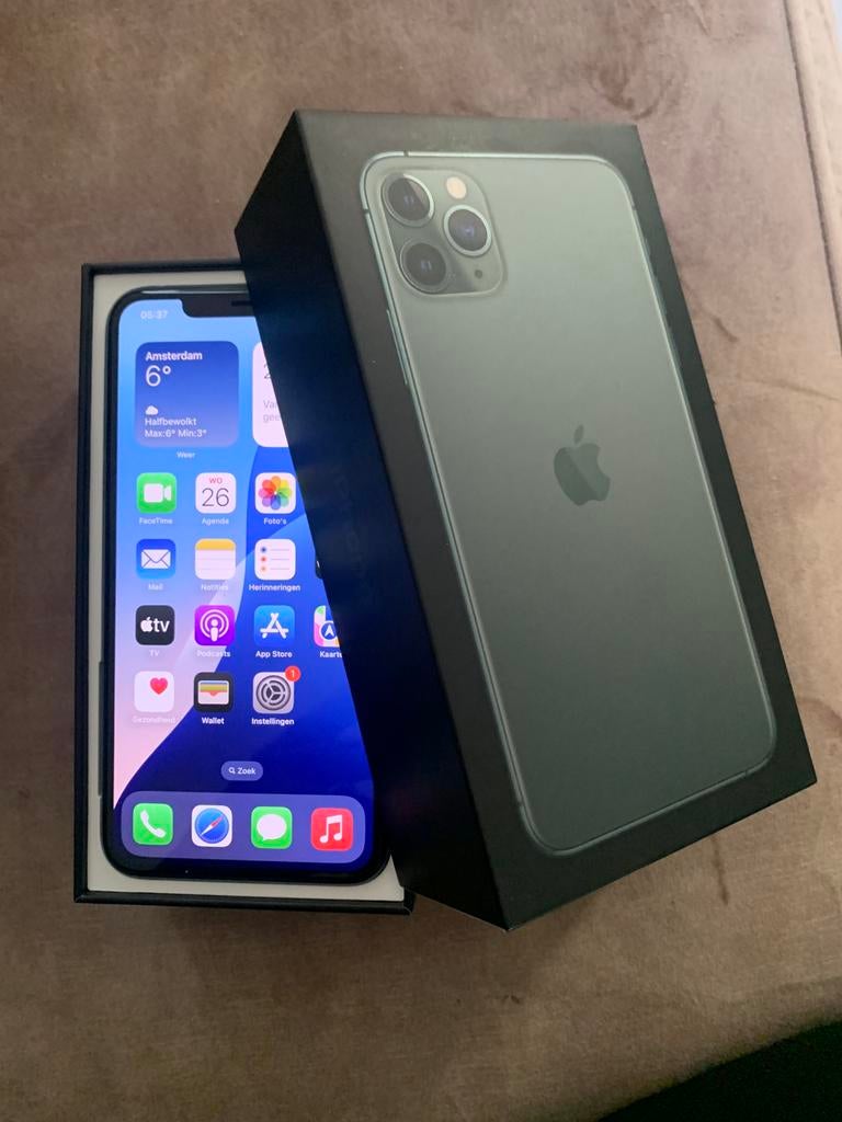 Top Iphone 11 pro max, Telecommunicatie, Mobiele telefoons | Apple iPhone, 256 GB, IPhone 11 Pro Max, Ophalen of Verzenden, Zo goed als nieuw