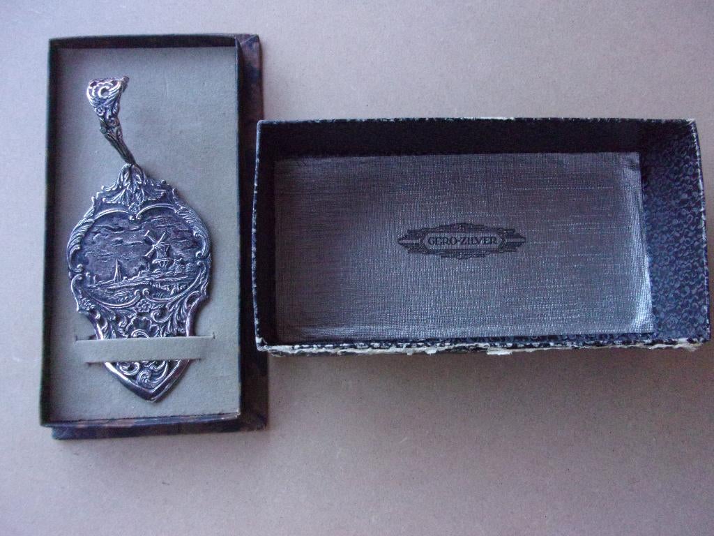 Verzilverde Taartschep  (Gero), Antiek en Kunst, Ophalen of Verzenden