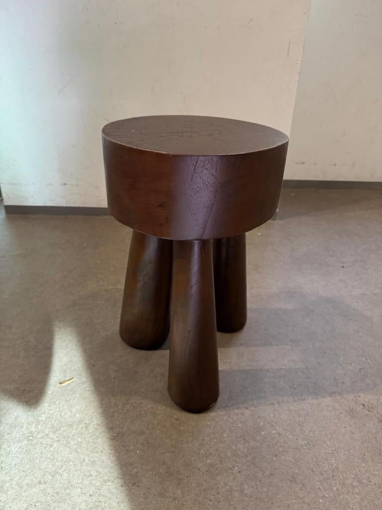 heavy wooden stool, Ophalen, Hout