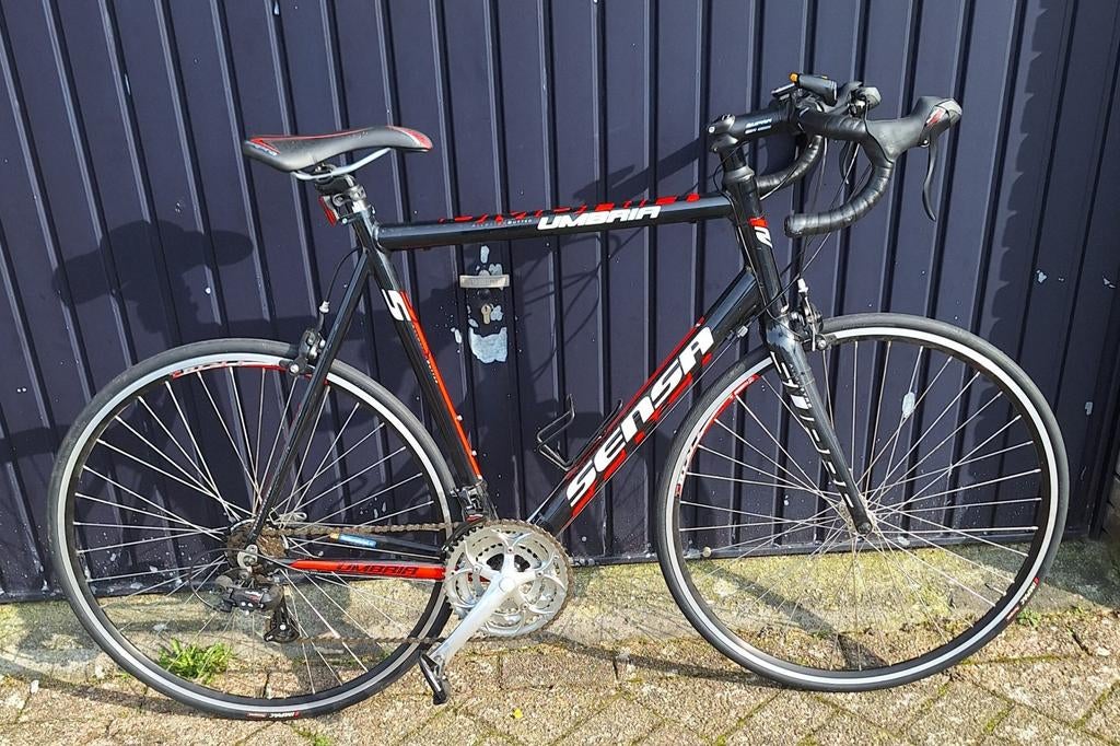 Aluminium Unbria sensa race/sport fiets lichtgewicht, Ophalen, Zo goed als nieuw, Meer dan 20 versnellingen, Overige merken