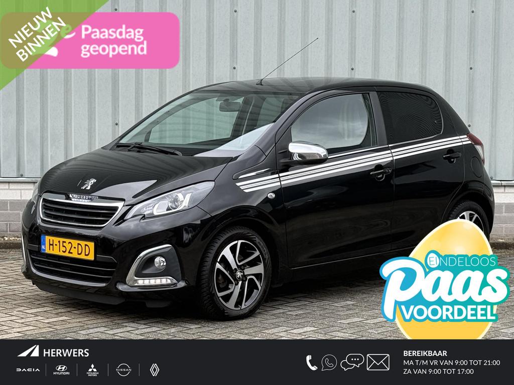 Peugeot 108 1.0 e-VTi Collection / All Seasonbanden / Camera, Voorwielaandrijving, Stof, Gebruikt, 4 stoelen