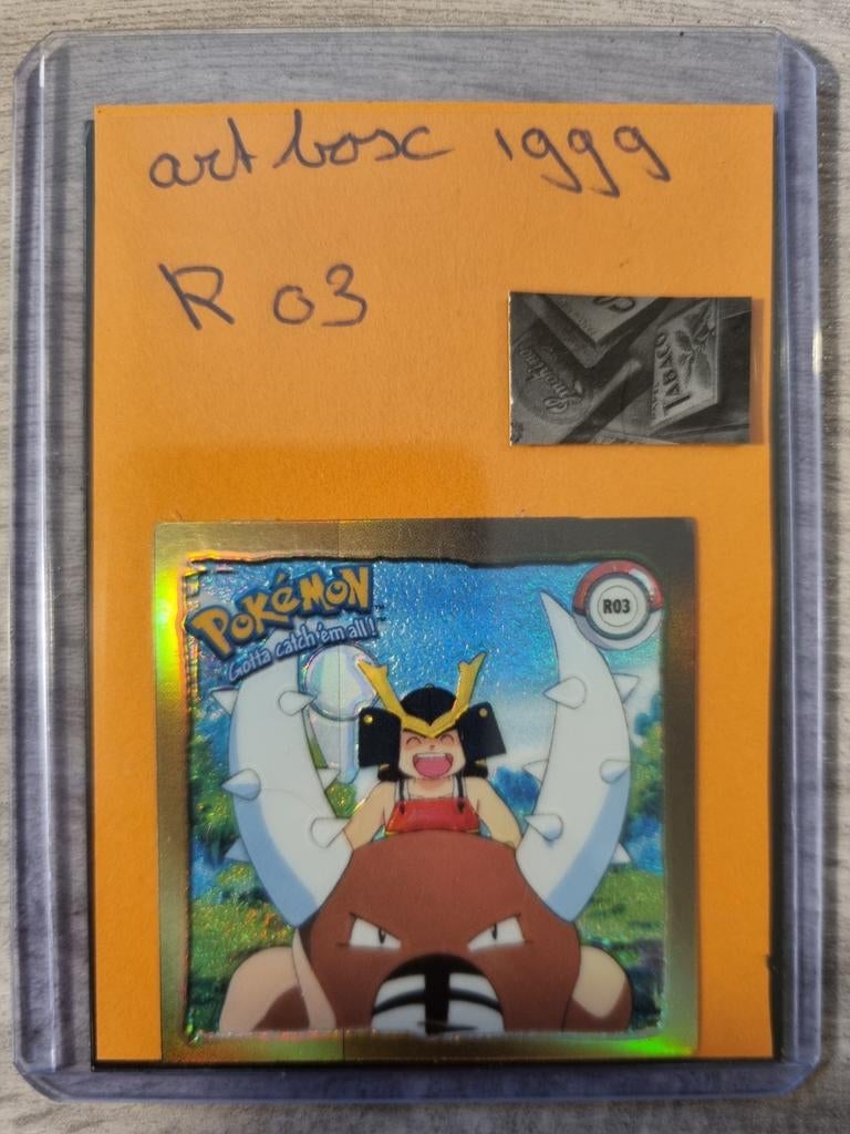 Pokemon Art box holo 1999., Ophalen of Verzenden, Zo goed als nieuw