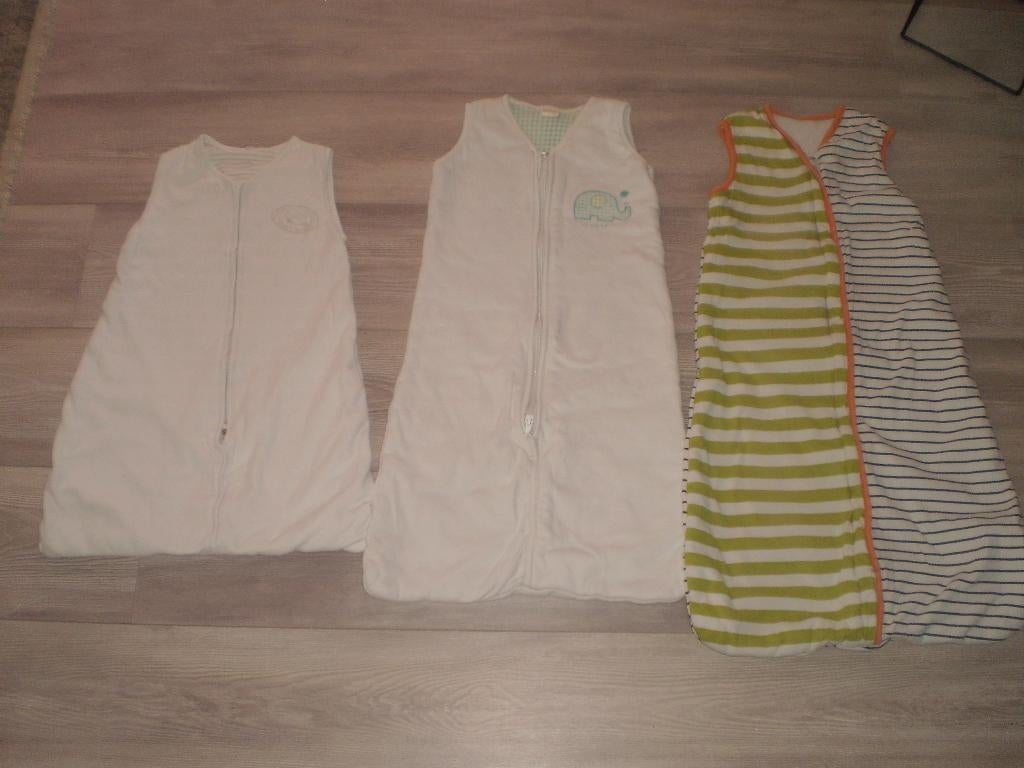 ZEEMAN/BAMBINO/IKEA  3 slaapzakjes 70, 80 en 85 cm, Kinderen en Baby's, Dekens, Slaapzakjes en Inbakerproducten, Ophalen of Verzenden