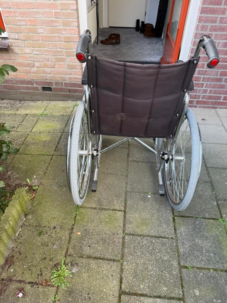 Rolstoel inklapbaar met remmen, Ophalen of Verzenden, Zo goed als nieuw, Luchtreiniger