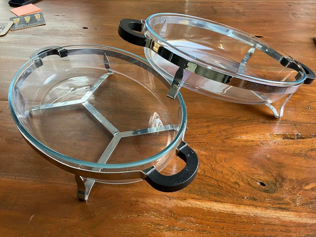 2 ovenschalen, Ophalen, Gebruikt