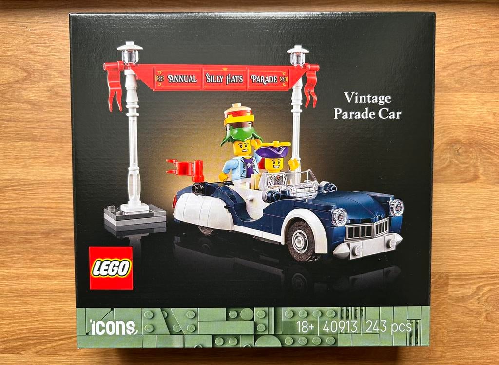 🆕 “NIEUW” LEGO 40913 Icons – Vintage paradeauto (MiSB), Ophalen of Verzenden, Nieuw, Complete set, Lego