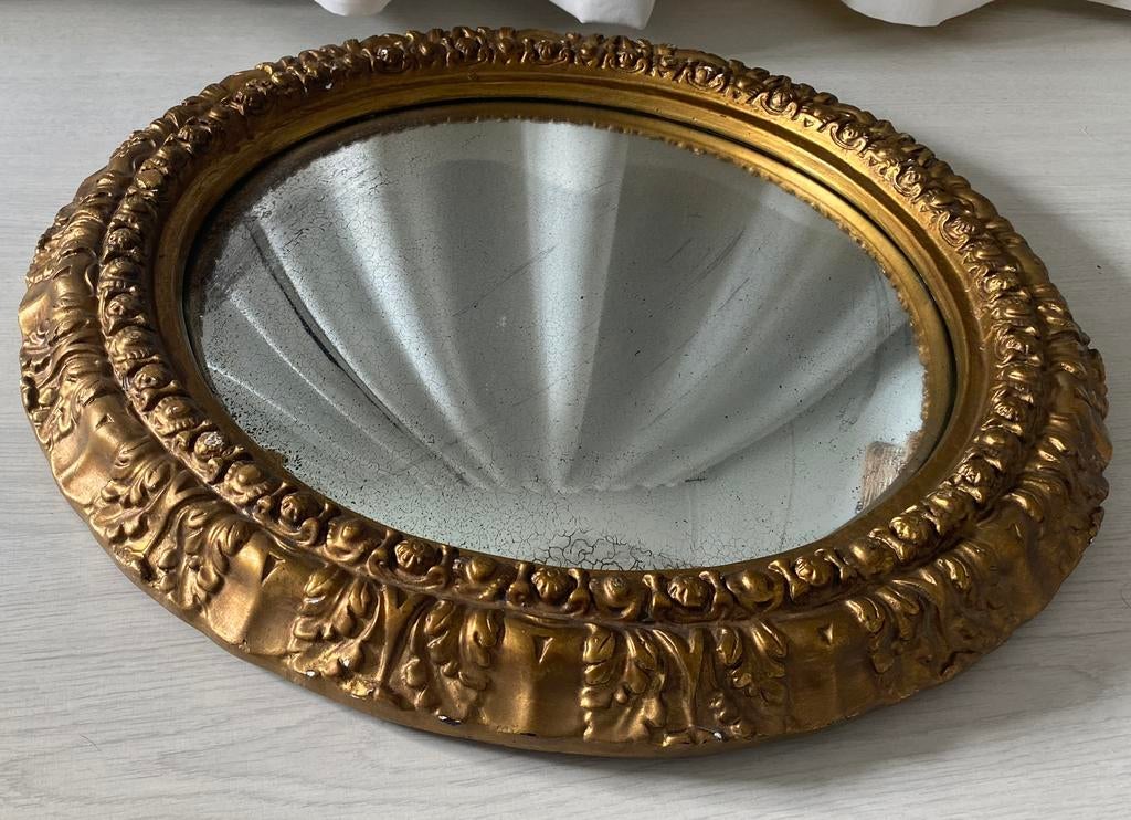 Grote butler spiegel / bolle spiegel, Ophalen of Verzenden, Rond, 50 tot 100 cm