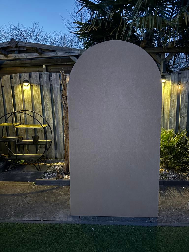 Backdrop boogvormig - voor een decoratie vaste prijs 150€, Ophalen of Verzenden, Zo goed als nieuw