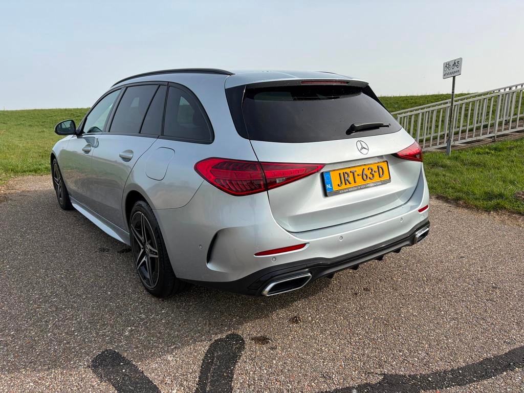 Mercedes-Benz C-klasse Estate 300 e AMG Line Sfeer BTW ALL I, Automaat, Achterwielaandrijving, Gebruikt, Zwart