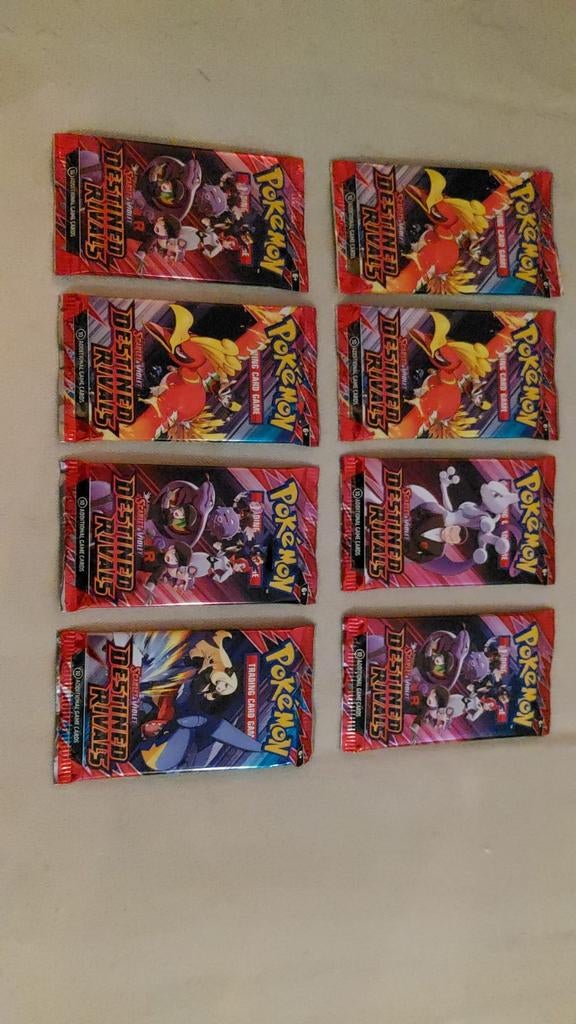 11x Pokémon Destined Rivals Boosters - Nieuw, Ophalen of Verzenden, Nieuw, Booster