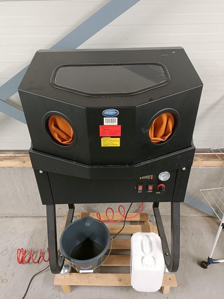 Hogedruk onderdelenreiniger met verwarming, Ophalen