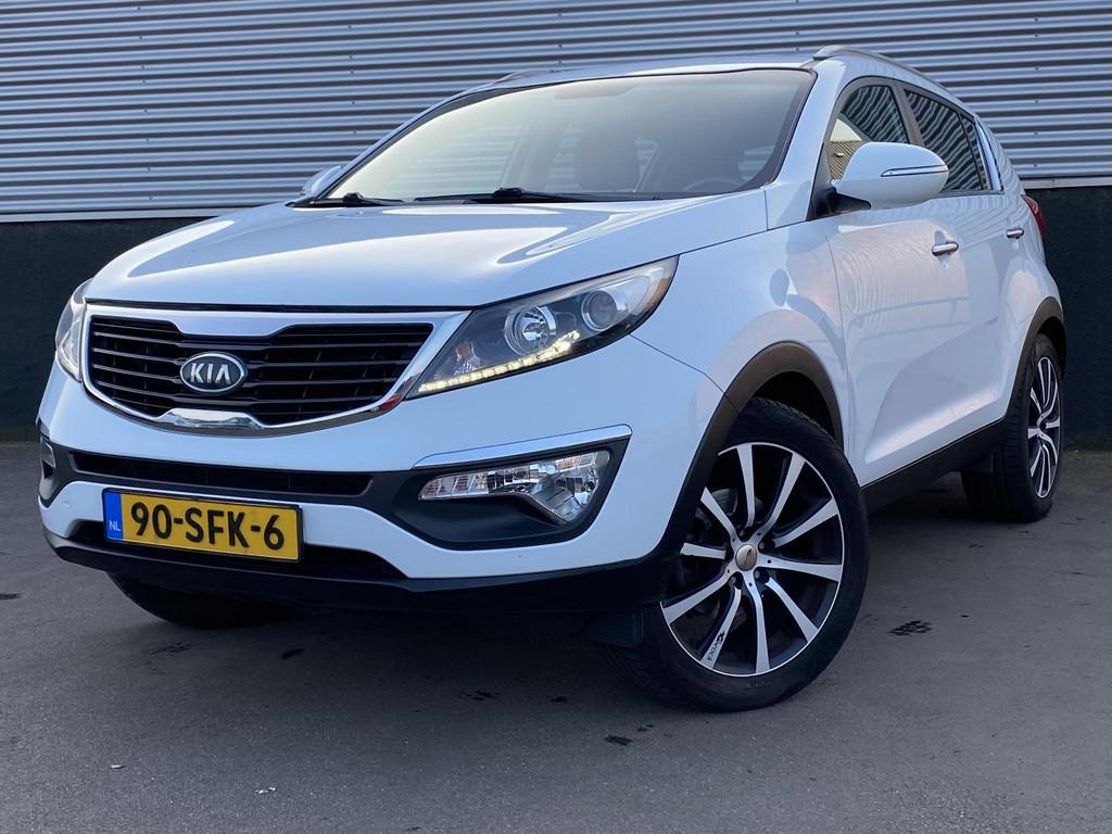 Kia Sportage 2.0 X-ecutive Plus Pack Climate control, Cruise, Auto's, Kia, Gebruikt, 4 cilinders, Leder en Stof, Handgeschakeld