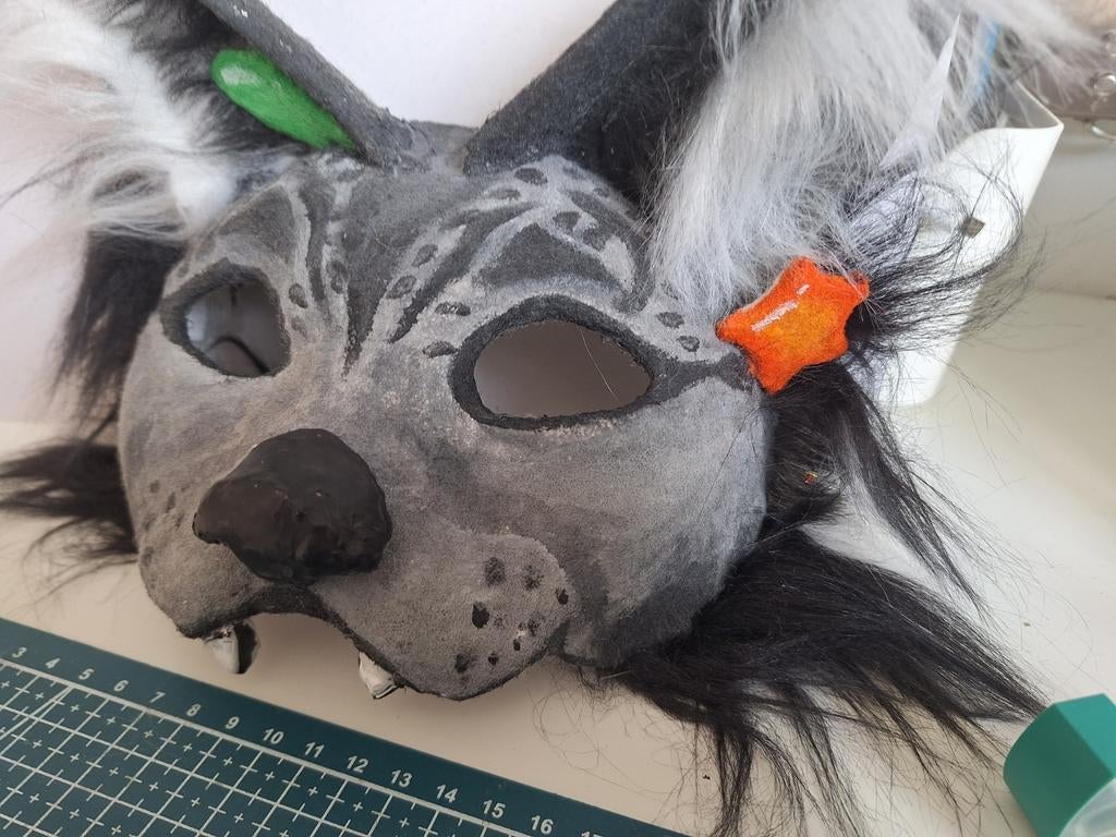 Masker vos of wolf, Ophalen of Verzenden