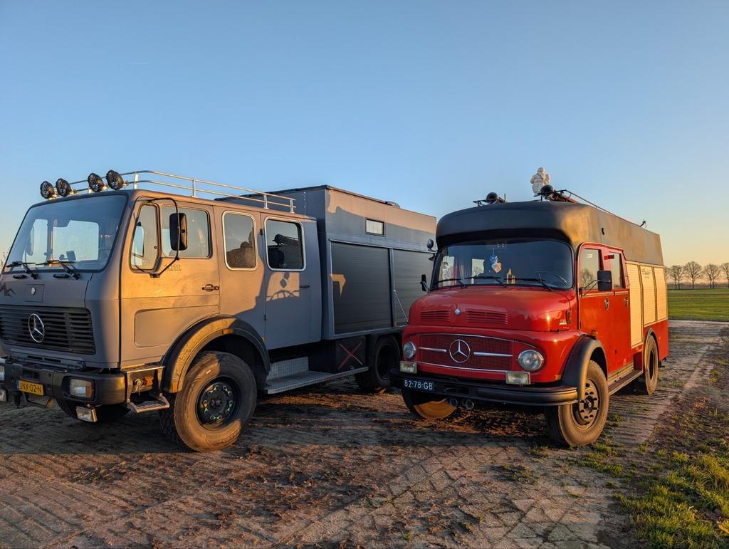 Mercedes 1019 4x4 overlander camper en 1113 camper bel.vrij, 190 pk, Mercedes-Benz, Bedrijf, Zilver of Grijs